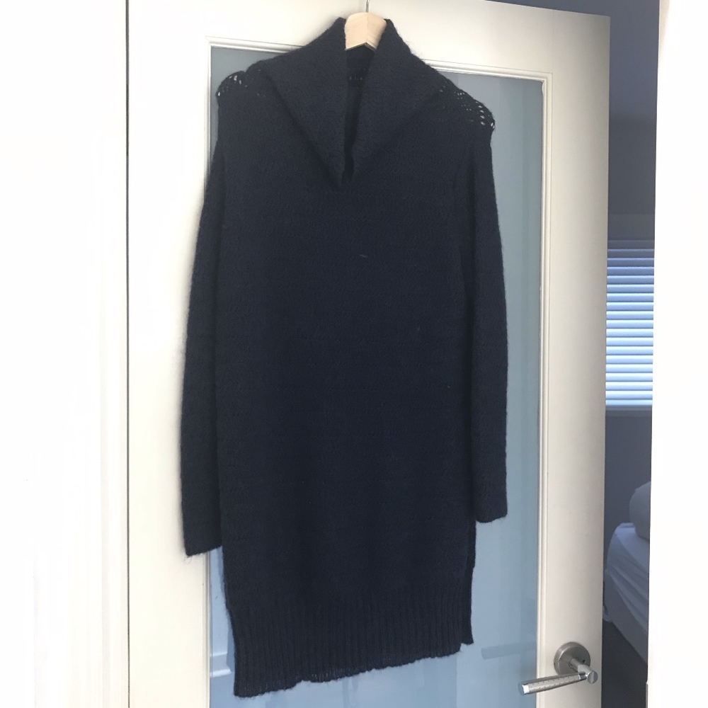 Blue Sweater Dress